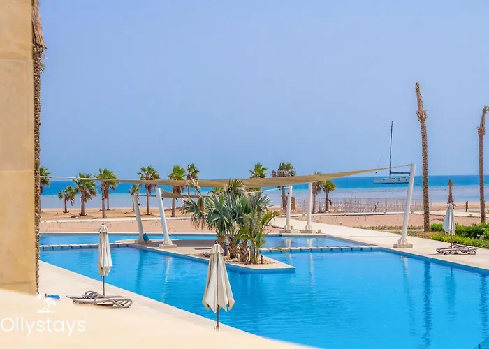 Ollystays Mangroovy Seaview 1Br, Beach & Pool Free Access! Red Sea Hurghada, Ägypten
