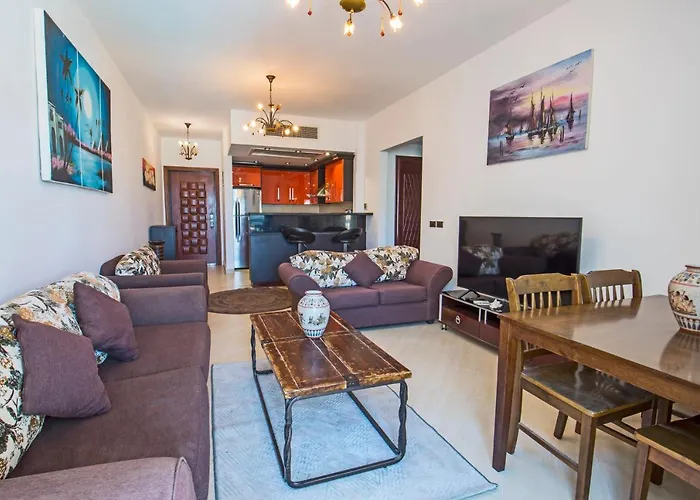 Premium Sea View 2 Bedrooms 2 Bathrooms Apartment Located Within Gravity Hotel & Aquapark Hurghada